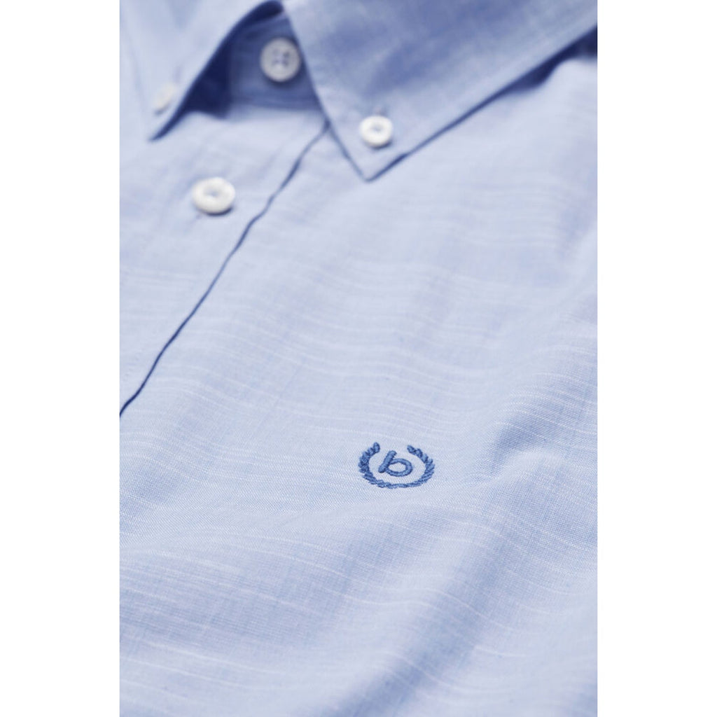 Bugatti Men's Casual Short Sleeve Shirt Button Down