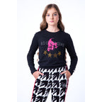 John Richmond Kids Sequins Black T-Shirt
