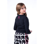 John Richmond Kids Sequins Black T-Shirt