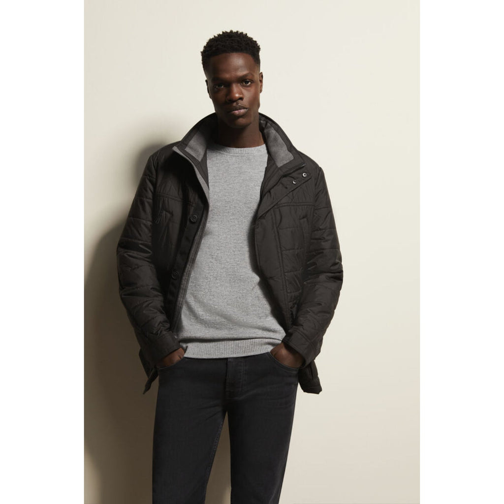 Bugatti Men's Regular Fit Black Jacket