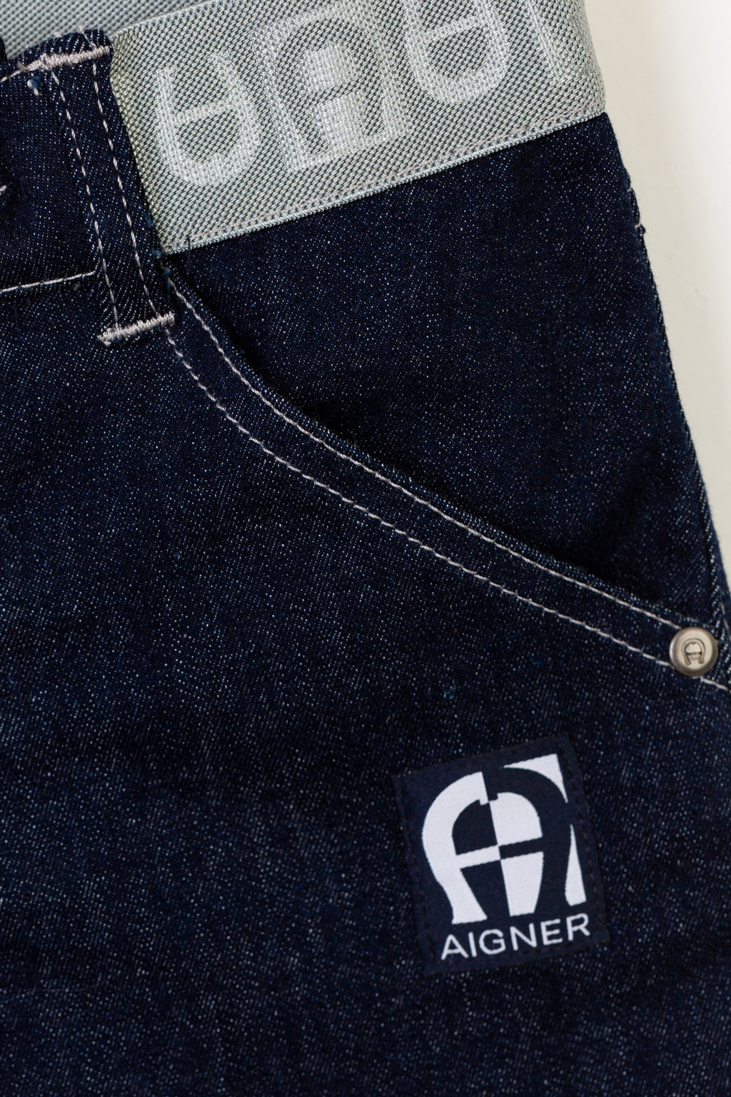 Aigner Kids Boy's Denim Bermuda