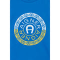 Aigner Kids Boy's Cotton Logo Blue T-Shirt