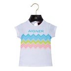 Aigner Kids Baby Girl's White T-Shirt