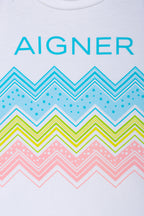 Aigner Kids Baby Girl's White T-Shirt