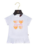 Aigner Kids Baby Girl's White T-Shirt