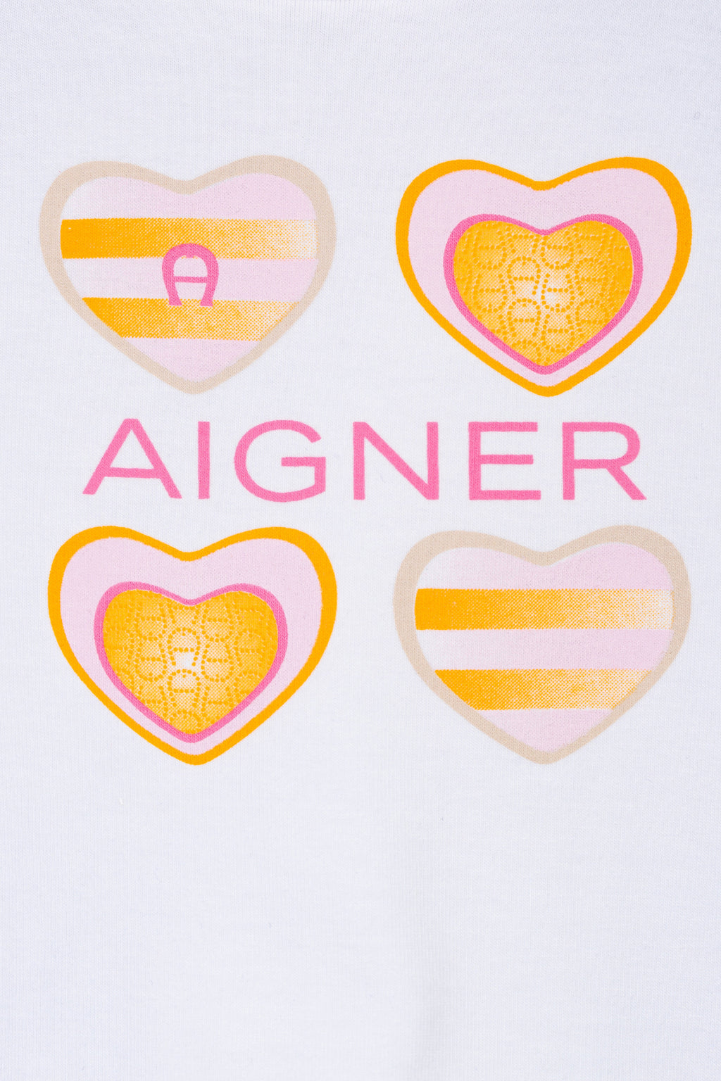 Aigner Kids Baby Girl's White T-Shirt