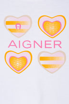 Aigner Kids Baby Girl's White T-Shirt
