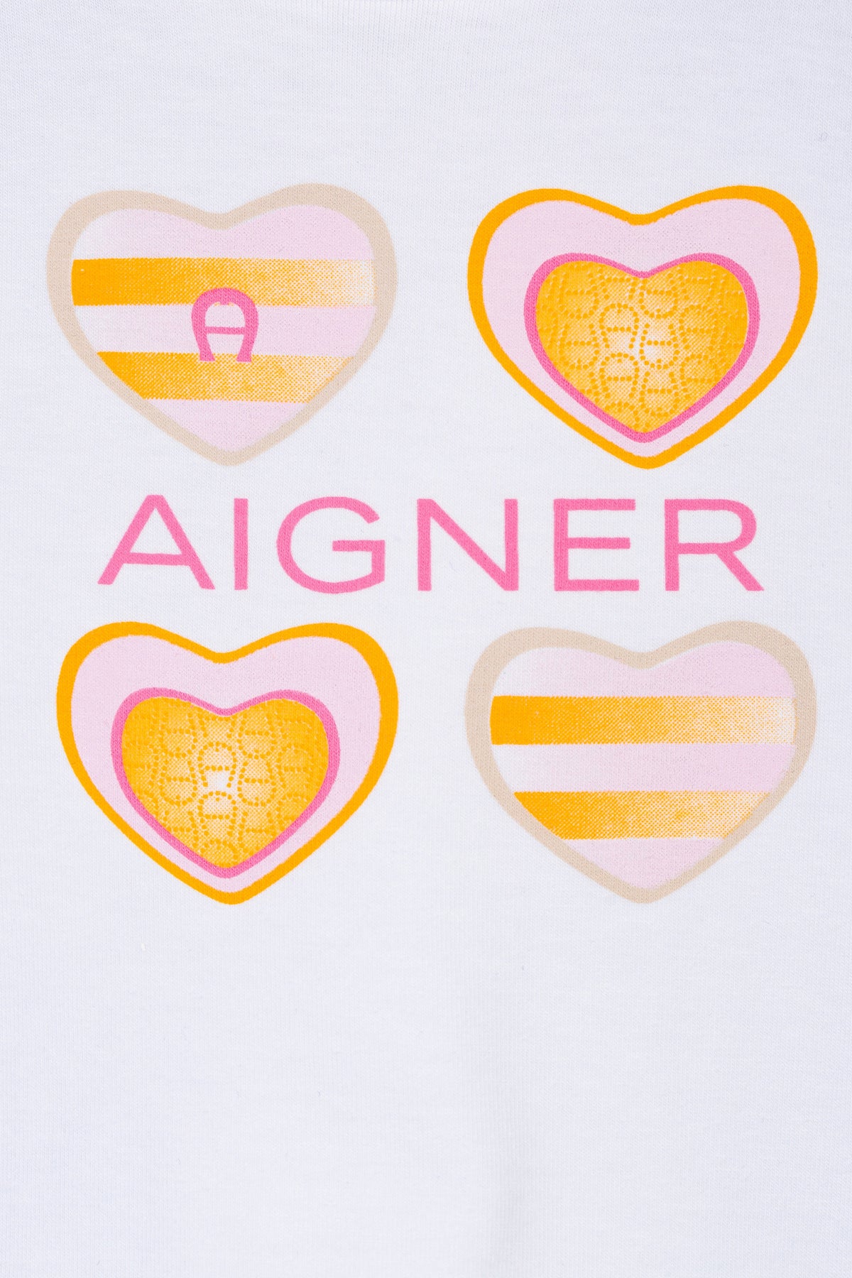 Aigner Kids Baby Girl's White T-Shirt