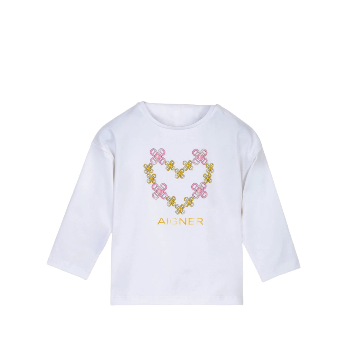 Aigner Kids Baby Girl's Long Sleeve T-shirt