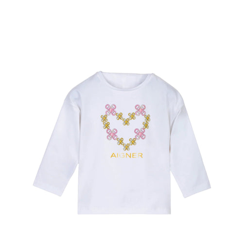Aigner Kids Baby Girl's Long Sleeve T-shirt