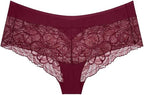 Triumph Body Make-Up Illusion Maroon Lace Shorts Panty