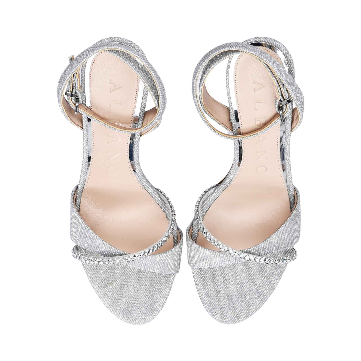 Albano Women's Glitter Ankle-Strap Sandal