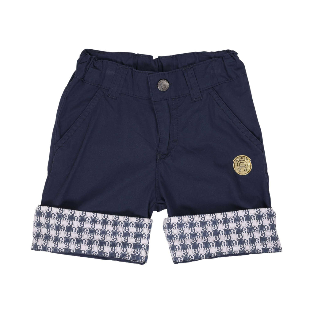 Aigner Kids Boy's Navy Bermuda