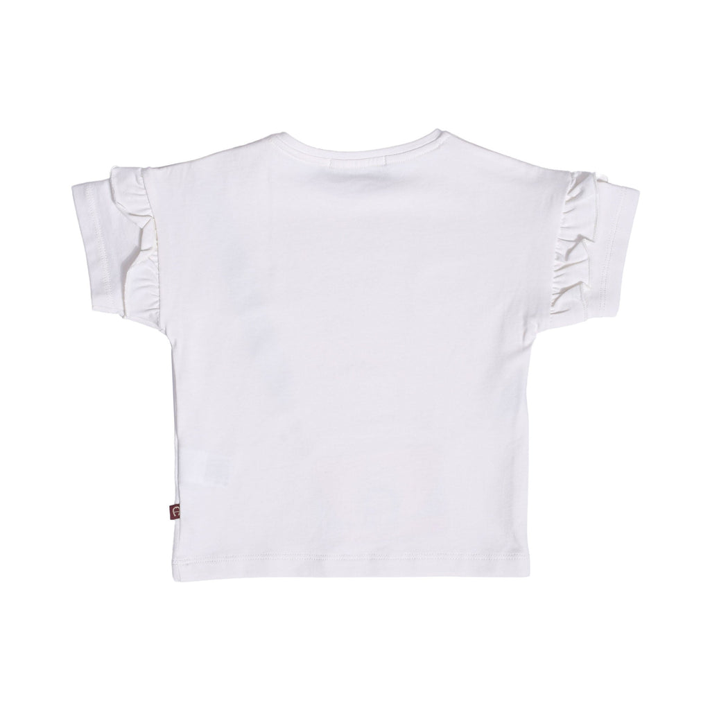 Aigner Kids Baby Girl's White and Pink Set T-Shirt & Leggings