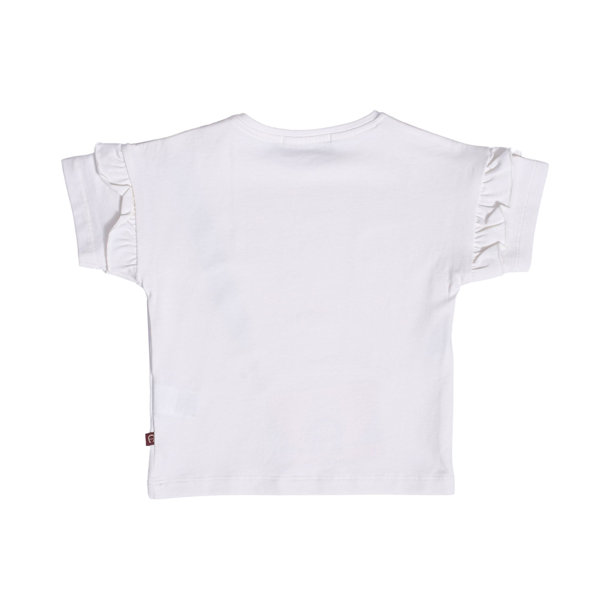 Aigner Kids Baby Girl's White and Pink Set T-Shirt & Leggings