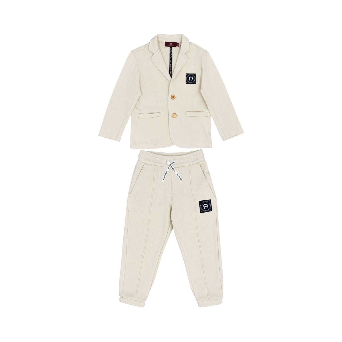 Aigner Kids Boy's Beige Suit