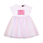 Aigner Kids Girl's Bright White Dress