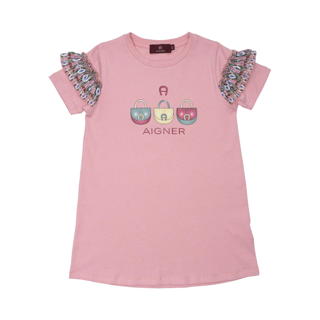 Aigner Kids Girl's Pink Dress