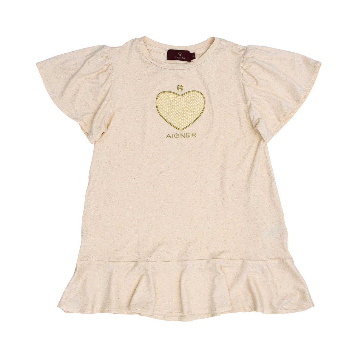 Aigner Kids Girl's Gold Dress