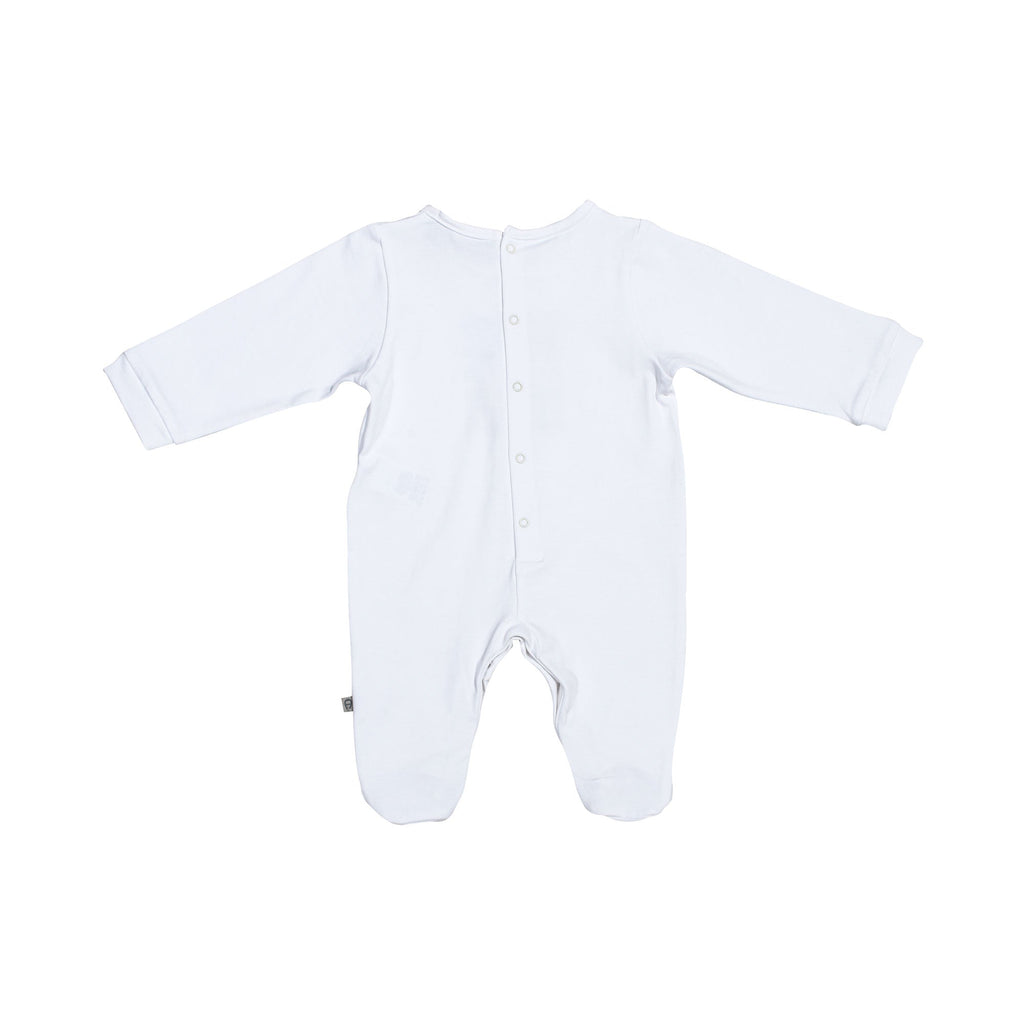Aigner Kids New Born Boy's White Sleepsuit Set