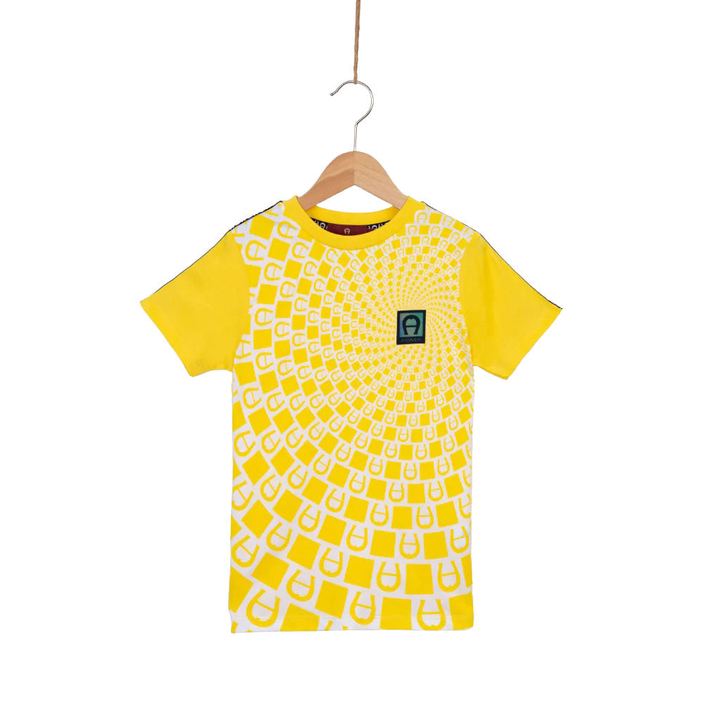 Aigner Kids Boy's Cotton T-Shirt