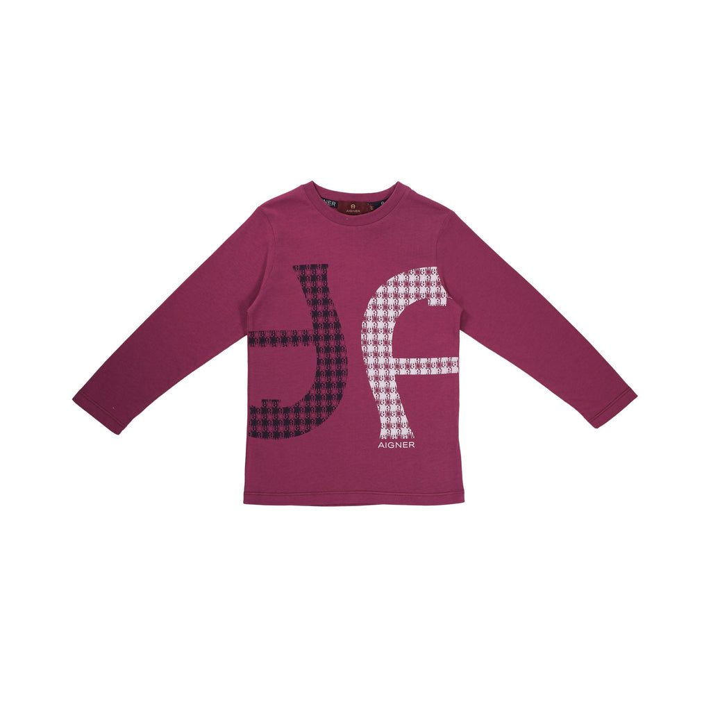 Aigner Kids Boy's Long Sleeve T-Shirt