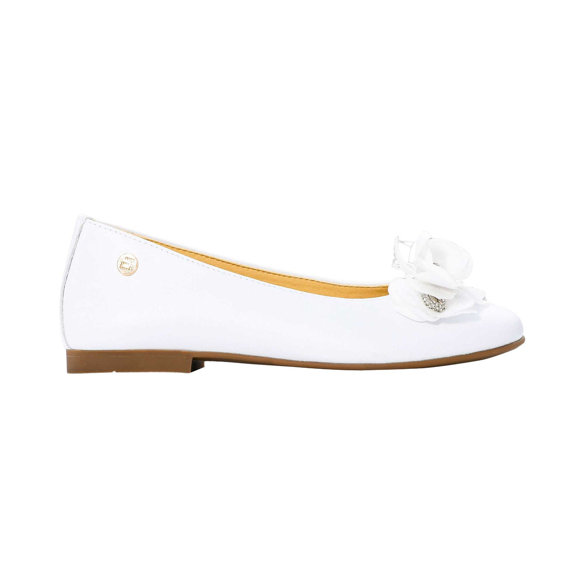 Andanines Kids Girl's White Ballerina