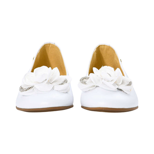 Andanines Kids Girl's White Ballerina