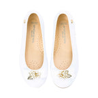 Andanines Kids Girl's White Ballerina