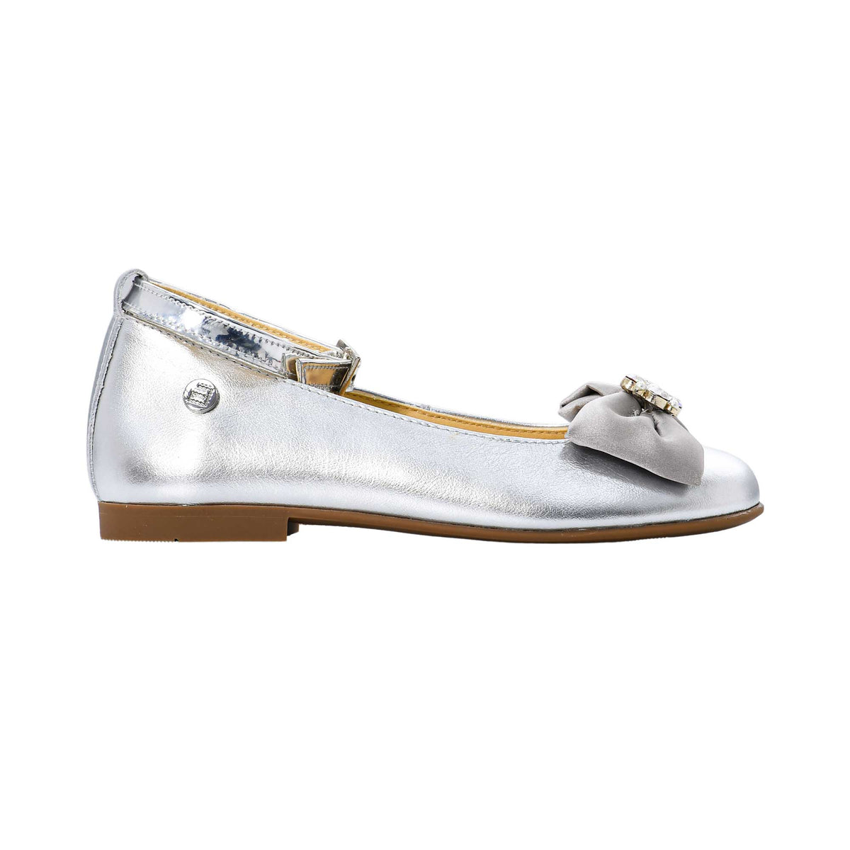 Andanines Kids Girl's Silver Ballerina