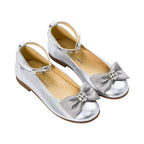 Andanines Kids Girl's Silver Ballerina