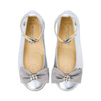 Andanines Kids Girl's Silver Ballerina
