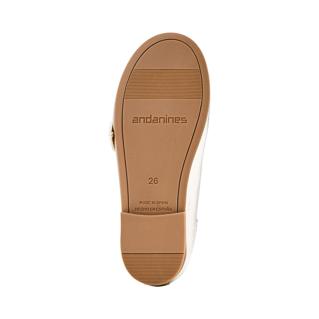 Andanines Kids Girl's Gold Ballerina