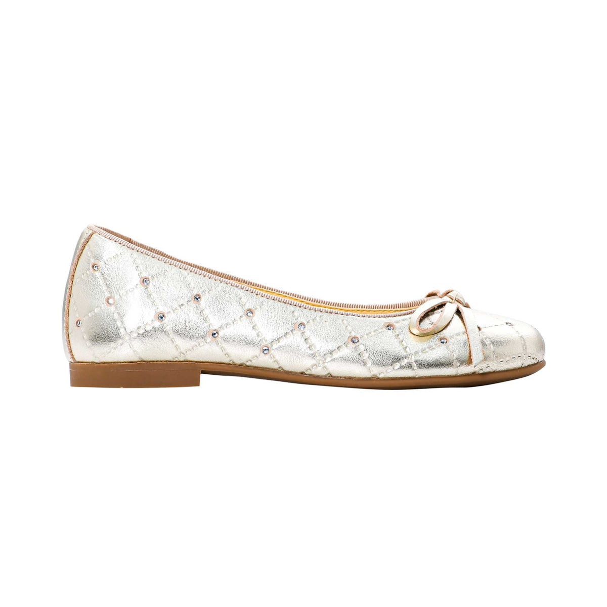 Andanines Kids Girl's Silver Ballerina