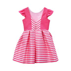 Amaya Kids Girl's  Fuchsia Dress