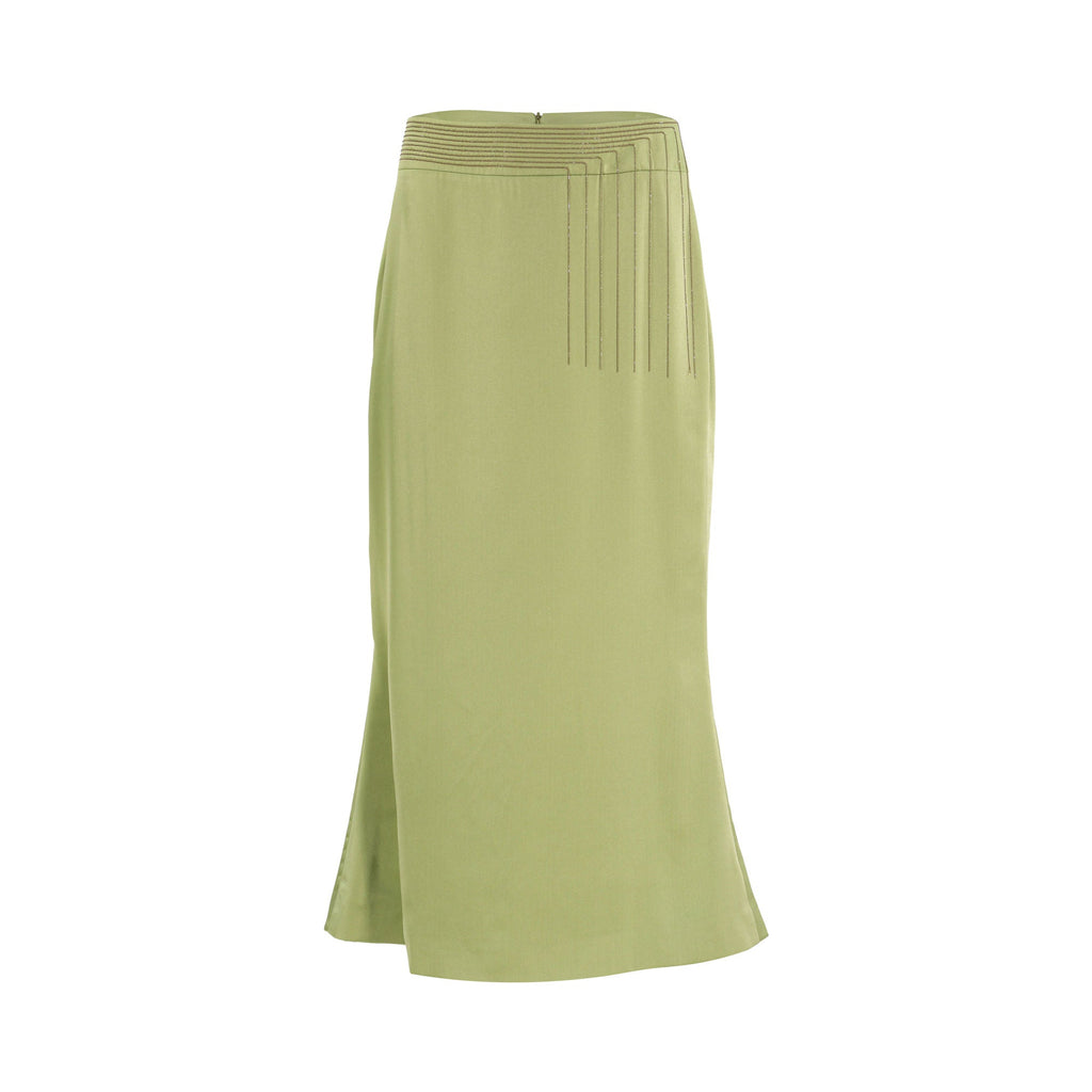 Barbara Rizzi Atelier Women's Green Skirt
