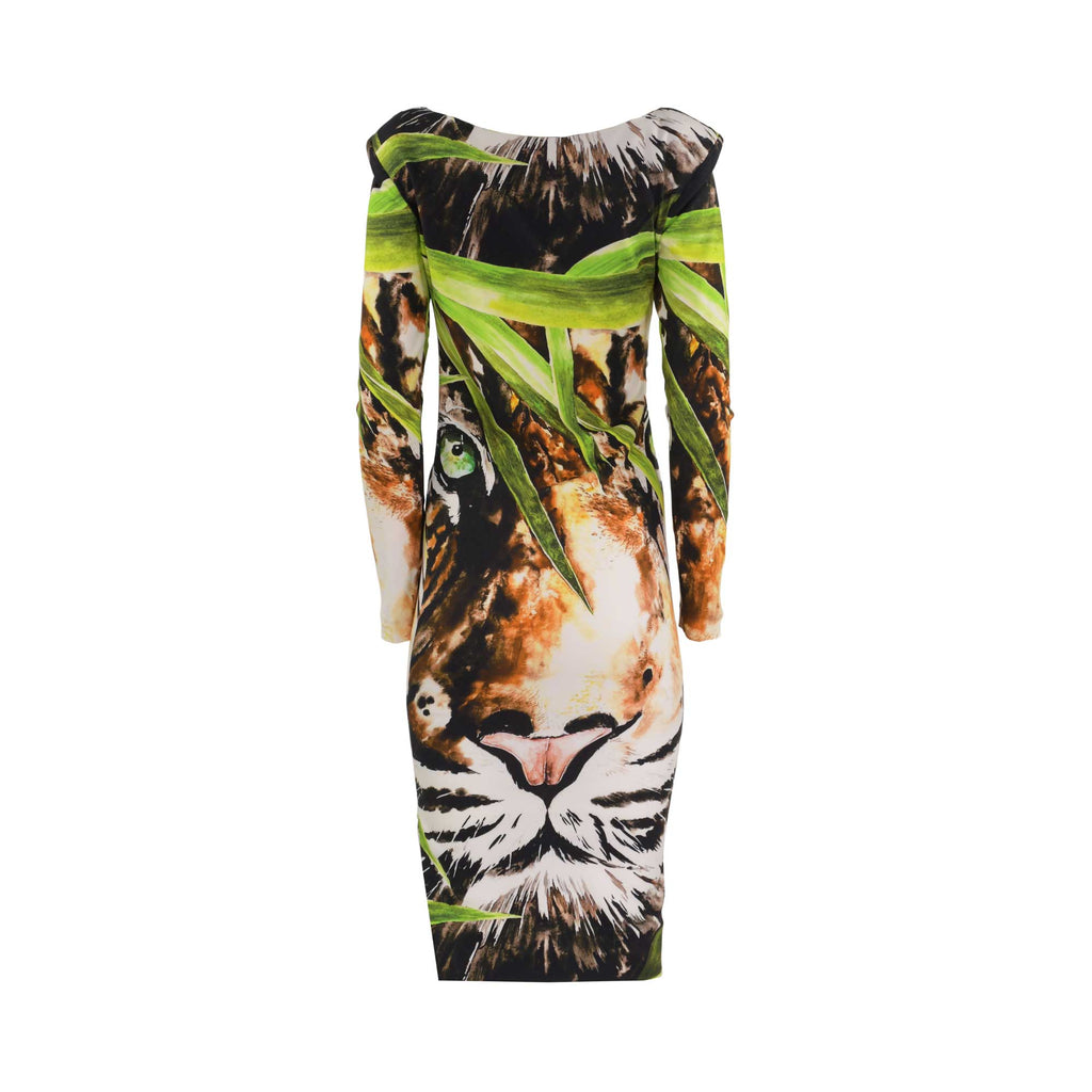 Barbara Rizzi Atelier Women's Nikol Tiger Multi-color Dress