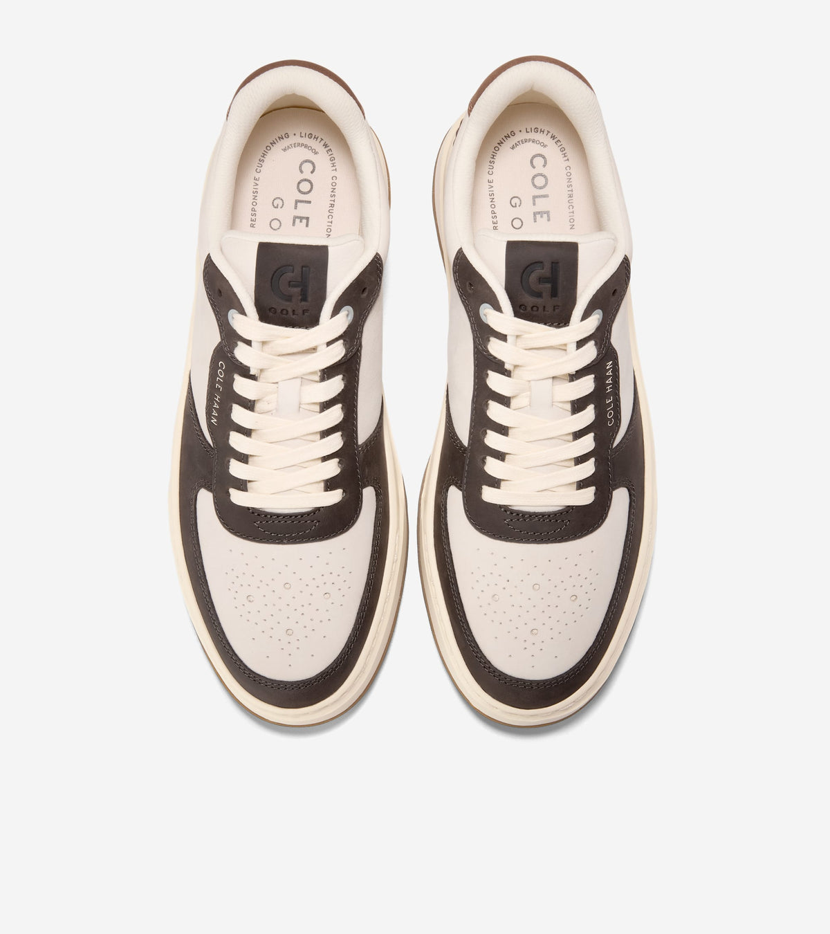 Cole Haan - GrandPrø Crossover Golf Shoes - Ivr Wp/Deep Olv Wp - Blue Salon Qatar - Available for Online Purchase
