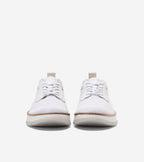 W32496:HARBOR MIST & WHITE KNIT/LEATHER/WHITE