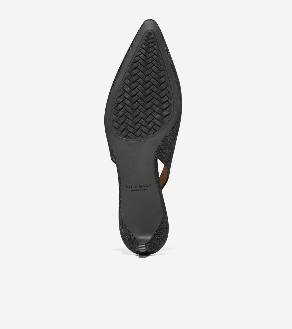 W35077:BLACK GLITTER MESH