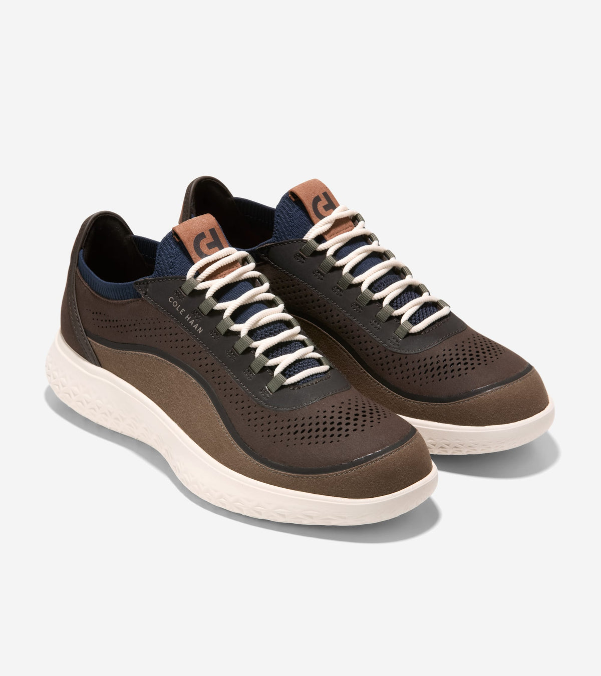 Cole Haan - Generation ZERØGRAND III Sneakers - Dk Choco/Nvy Blzr - Blue Salon Qatar - Find Online Today