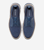 W32494:NAVY BLAZER AND BIG DIPPER KNIT/LEATHER/WHITE