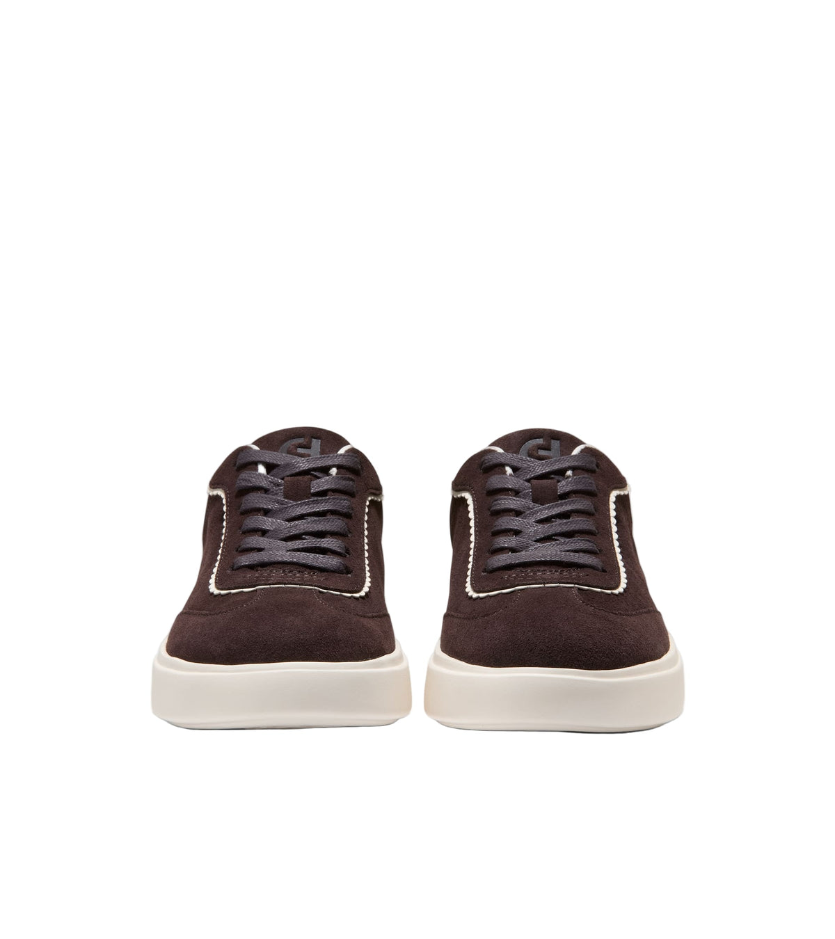 W34885:CH DK CHOCOLATE SUEDE/IVORY/SOFT GOLD/IVORY