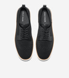 W33214:BLACK KNIT/LEATHER/IVORY