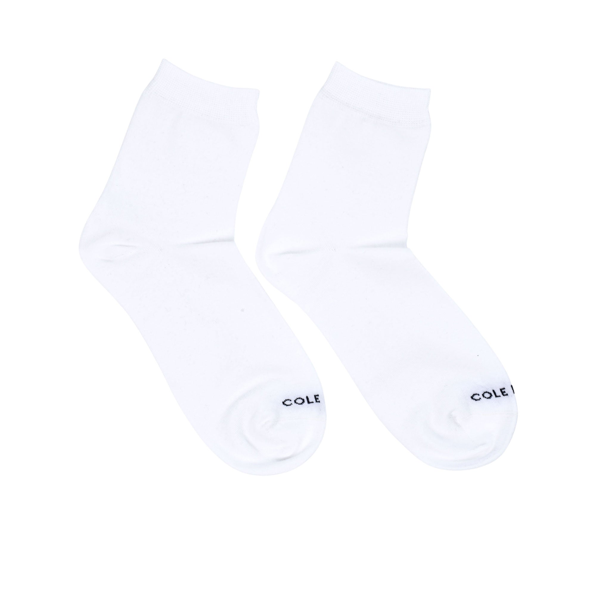 Cole Haan Men's White Socks Set of 2