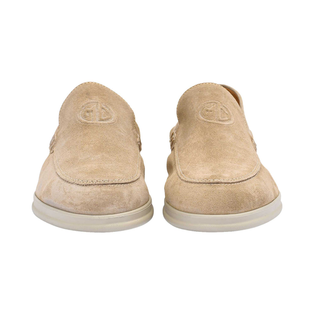 Mario Cerrutti Men's Leather Beige Loafer