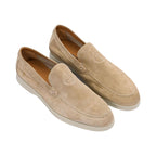 Mario Cerrutti Men's Leather Beige Loafer