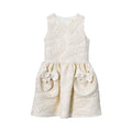 David Charles Kids Girl's Gold Dress