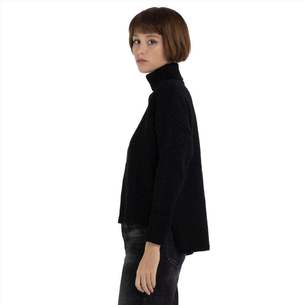 Replay Recycled turtleneck sweater