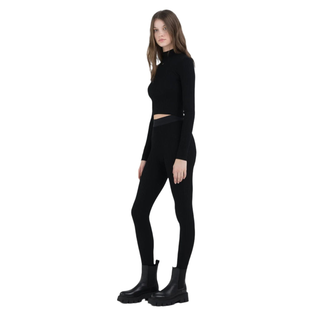 Replay Women's Viscose-Blend Slim-Fit Leggings